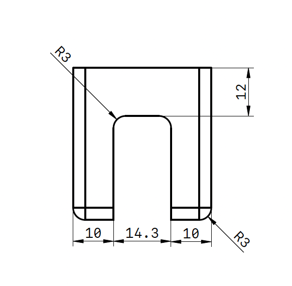 Universal Clamp dimensions